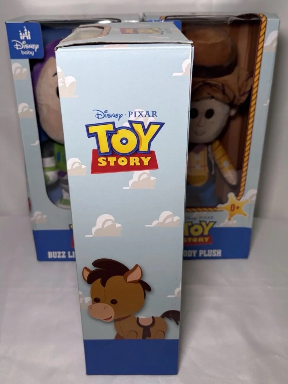 Disney Baby Toy Story Pixar Buzz Lightyear Bullseye Woody Plush ALDI Exclusive